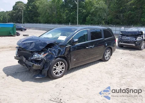 2012 Honda Odyssey Ex-L из США, поврежденный, VIN 5FNRL5H68CB048257